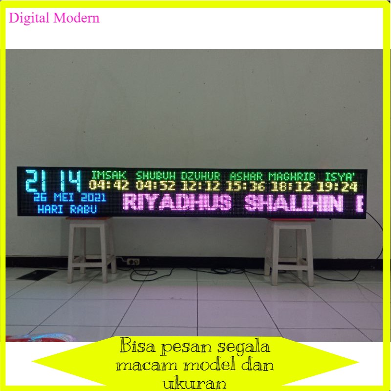 Portfolio display informasi masjid Mikapixel